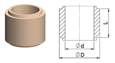 Прямая соединительная трубка литниковой керамической системы SEEIF Ceramics